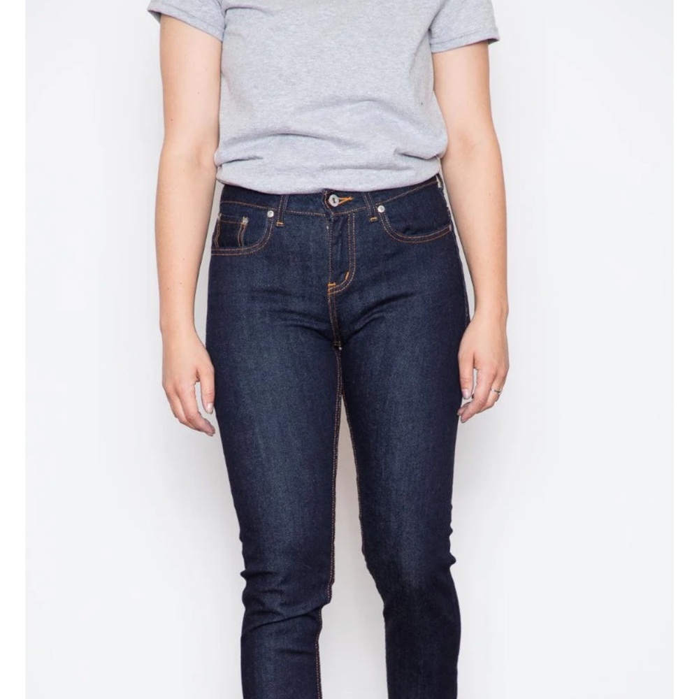Women’s Naked & Famous Denim Jeans Selvedge 28 X 28” Like New!